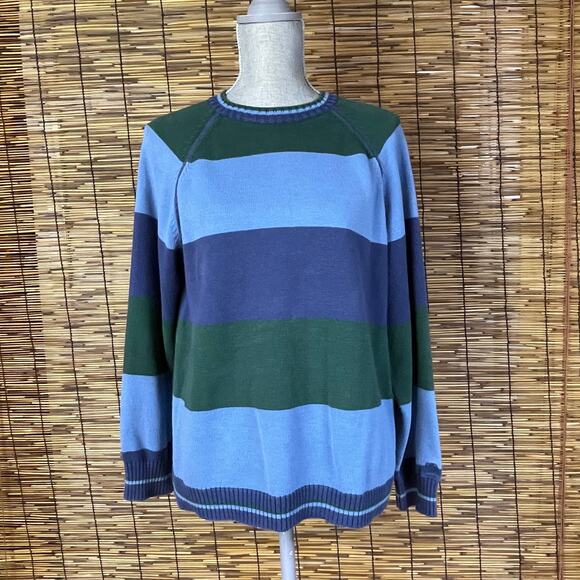 Tommy Hilfiger Bold Stripe Pullover Sweater size Mens M - Picture 2 of 8